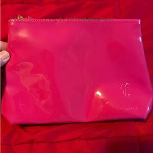 Yves Saint Laurent Vibrant Pink Cosmetic Bag